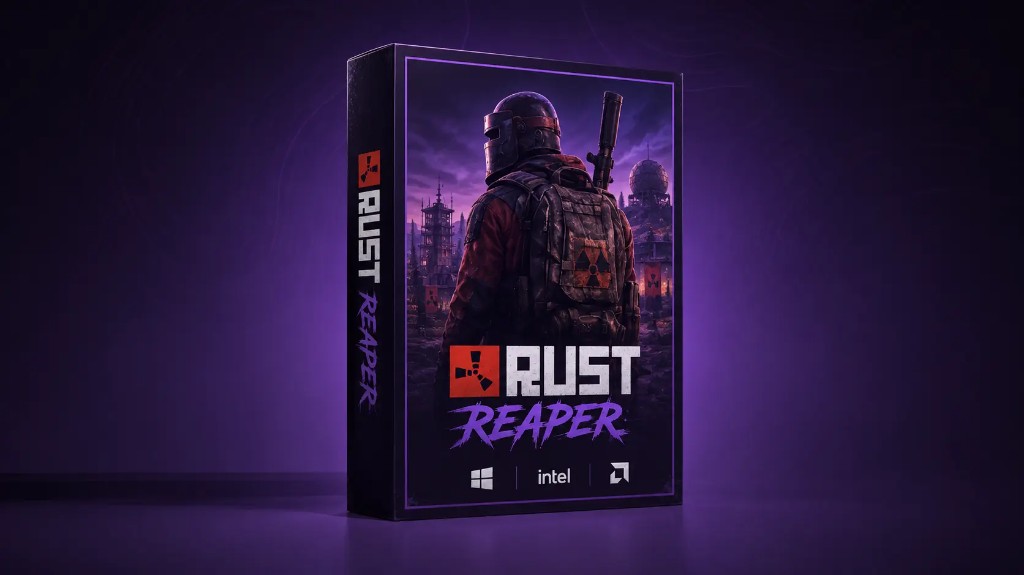 Rust cheats product artwork for Windows PC